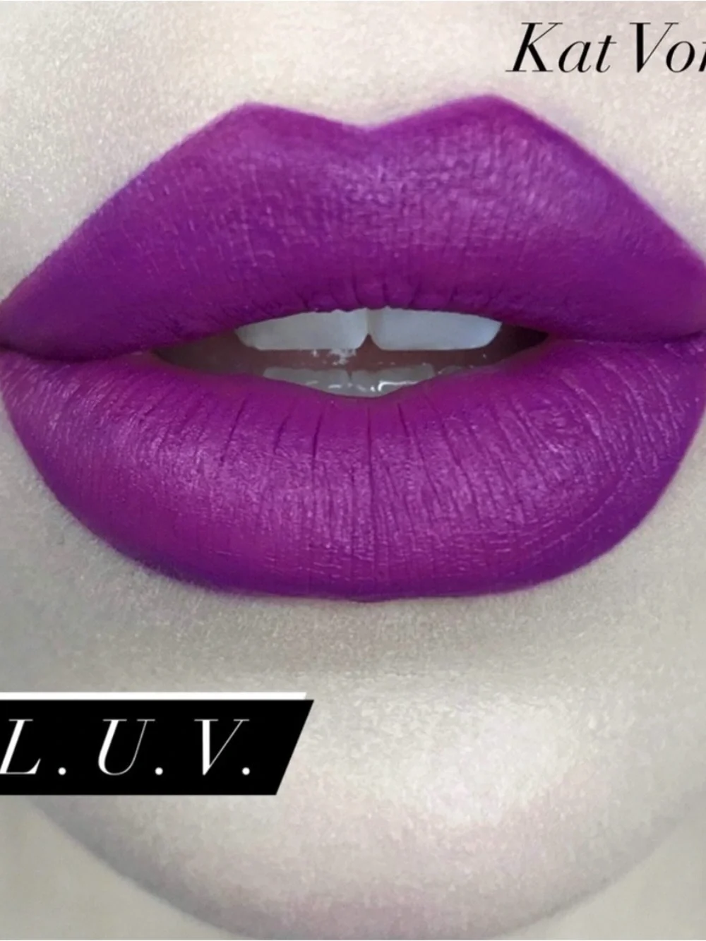 Kat Von D Studded Kiss Lipstick - L.U.V. Violet Purple